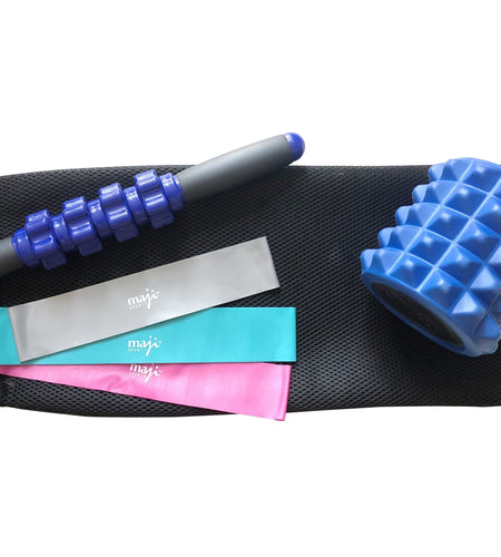 Muscle Recovery & 3 Pack Resistance Band Bundle